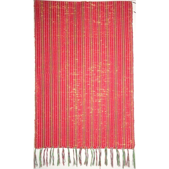 🎄Red-Tartan/Gold Table Runner - Picture 1 of 4